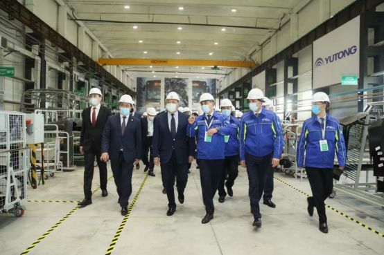 哈萨克斯坦总理见证宇通合作CKD工厂开工 成就中哈产能合作新典范(1)374